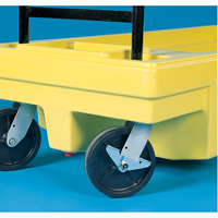 Poly-Spillcart Cart, 66.5" L x 29" W x 43.9" H, 57 US gal. Spill Cap. Sidevic Inc.