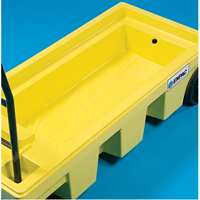 Poly-Spillcart Cart, 66.5" L x 29" W x 43.9" H, 57 US gal. Spill Cap. Sidevic Inc.