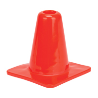 C&ocirc;ne de signalisation, 6", Orange Sidevic Inc.