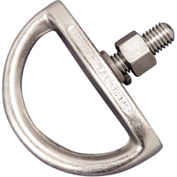 Boulon d'ancrage permanents en D de Miller, Boulonn&eacute;/Anneau en D, Usage Permanent Sidevic Inc.
