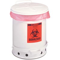 Biohazard Waste Container, 6 gal Capacity Sidevic Inc.