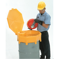 Global Ultra-Drum Funnel with Cover, 5 gal. Sidevic Inc.