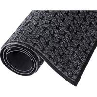 Tapis de couloir Tire-Track, Essuie-pieds/grattoir, 4' x 6' x 3/8", Charbon Sidevic Inc.