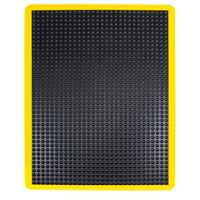 Anti-Fatigue Dome Matting, Bubbled, 2' x 3' x 1/2", Black, Rubber Sidevic Inc.