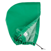 AcidBasicTM Chemical & Acid Resistant Rain Hood, One Size, Green, Polyester Sidevic Inc.