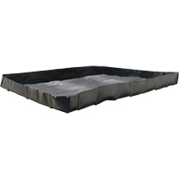 Economy Berms, 119 gal. Capacity, 4' W x 4' L x 12" H, L-Bracket Sidevic Inc.