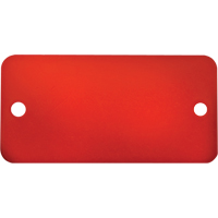 &eacute;tiquettes vierges, Aluminium, 3" la x 1" h Sidevic Inc.