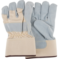 Leather Cut-Resistant Gloves, Size Large/9, 10 Gauge, HPPE Shell, ASTM ANSI Level A6/EN 388 Level F Sidevic Inc.