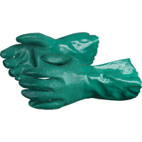 Gants Chemstop avec prise en poudre de c&eacute;ramique, Taille Moyen/8, 12" lo, Nitrile, Doublure en Jersey de coton, 40-mil Sidevic Inc.