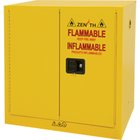 Flammable Storage Cabinet, 22 gal., 2 Door, 35" W x 35" H x 22" D Sidevic Inc.