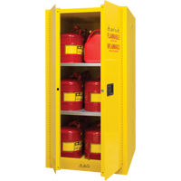 Armoire pour produits inflammables, 60 gal., 2 Porte(s), 34" La x 65" h x 34" p Sidevic Inc.