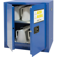 Armoire pour liquides corrosifs, 22 gal., 35" x 35" x 22" Sidevic Inc.