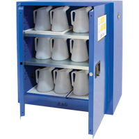 Armoire pour liquides corrosifs, 30 gal., 43" x 44" x 18" Sidevic Inc.