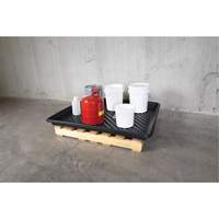 Plateaux Ultra-Utility Trays, 36" lo x 36" la x 4,75" h, Cap. de d&eacute;versement 27 gal. US Sidevic Inc.