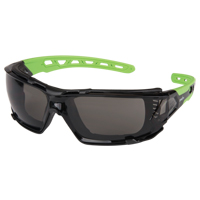 Z2500 Series Safety Glasses with Foam Gasket, Grey/Smoke Lens, Anti-Scratch, ANSI Z87+/Meets/Exceeds CSA Z94.3 Sidevic Inc.