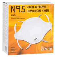 Respirateur contre les particules, N95, Certifi&eacute; NIOSH, Moyen/grand Sidevic Inc.