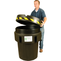 Baril de r&eacute;cup&eacute;ration Ultra-Recycled Overpack, 95 gal., Stationnaire Sidevic Inc.