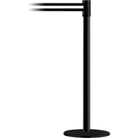 Poteau receveur robuste &agrave; ligne double, Hauteur de 38", Jaune Sidevic Inc.