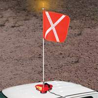 Safety Whip&reg; Flagstaff Mounting Base, Magnet Mount Sidevic Inc.
