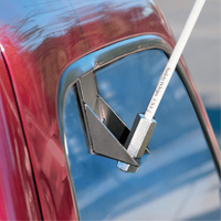 Safety Whip&reg; Light-Duty Whips, Window Mount, 5' High, Orange Sidevic Inc.