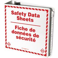 Reliures pour fiches de donn&eacute;es de s&eacute;curit&eacute; Sidevic Inc.