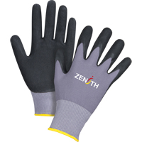 ZX-1 Premium Touchscreen Compatible Gloves, 9/Large, Nitrile/Foam Nitrile Coating, 15 Gauge, Nylon Shell Sidevic Inc.