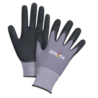 ZX-1 Premium Touchscreen Compatible Gloves, 10/X-Large, Nitrile/Foam Nitrile Coating, 15 Gauge, Nylon Shell Sidevic Inc.