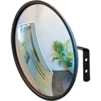 Miroir convexe avec support, Int&eacute;rieur/Ext&eacute;rieur, Diam&egrave;tre 12" Sidevic Inc.