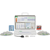 Specialty First Aid Kit, Class 1 Medical Device, Plastic Box Sidevic Inc.