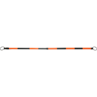 Barre pour c&ocirc;ne de circulation r&eacute;tractable, Longueur d&eacute;ploy&eacute;e de 7' 5'', Noir/Orange Sidevic Inc.