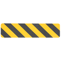 Ruban antid&eacute;rapant de premi&egrave;re qualit&eacute;, 6" x 24", Noir & jaune Sidevic Inc.