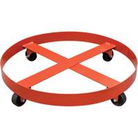 Poly-Collector Drum Dolly, 27.5" dia. x 5.5" H Sidevic Inc.