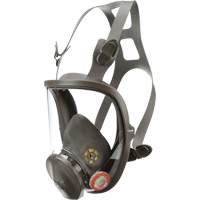 Respirateur r&eacute;utilisable &agrave; masque complet s&eacute;rie 6000, &eacute;lastom&egrave;re/Silicone/Thermoplastique, Moyen Sidevic Inc.