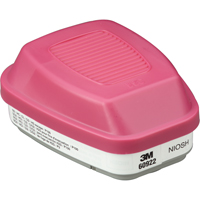 6000 Series Respirator Cartridges, Gas/Vapour Cartridge, Acid Gas/P100 Sidevic Inc.