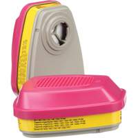 6000 Series Respirator Cartridges, Gas/Vapour Cartridge, Organic Vapour/Acid Gas/P100 Sidevic Inc.