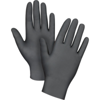 Medical Grade Disposable Gloves, Large, Nitrile, 6-mil, Powder-Free, Black, Class 2 Sidevic Inc.
