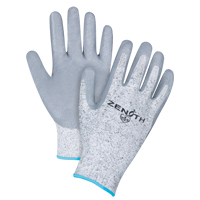 Gants &eacute;lastiques sans coutures r&eacute;sistants &agrave; la coupe, Taille T-Grand/10, Calibre 13, Rev&ecirc;tement Nitrile, Enveloppe en PEHP, ANSI/ISEA 105 niveau 2/EN 388 niveau 3 Sidevic Inc.