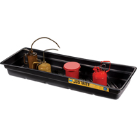 EcoPolyBlend Spill Tray, 46" L x 16" W x 5.5" H, 12 gal. Spill Capacity Sidevic Inc.