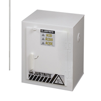 Solid Polyethylene Acid Cabinets, 6 x 0.66043 Gal., 17" x 22" x 17" Sidevic Inc.