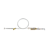 Syst&egrave;me de corde de sauvetage horizontal Sayfline DBI-SALA, C&acirc;ble galvanis&eacute; Sidevic Inc.