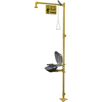 Halo Combination Emergency Shower & Eyewash Station Sidevic Inc.