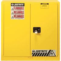 Sure-Grip&reg; EX Flammable Safety Cabinet, 30 gal., 2 Door, 36" W x 35" H x 24" D Sidevic Inc.