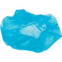 Non-Woven Bouffant Caps, Polypropylene, 21"/Large, Blue Sidevic Inc.
