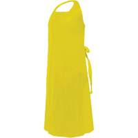 Apron, Polyurethane, 45" L x 35" W, Yellow Sidevic Inc.