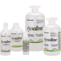 Bouteilles de solution saline pour douche oculaire, Bouteille Plein, 32 oz Sidevic Inc.