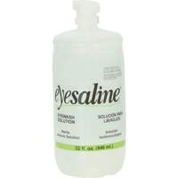 Bouteilles de solution saline pour douche oculaire, Bouteille Plein, 32 oz Sidevic Inc.