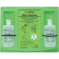 Saline Eyewash Wall Station, Double Sidevic Inc.