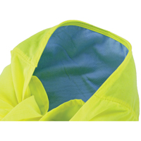 Chill-Its&reg; 6710CT Cooling Triangle Hats, High Visibility Lime-Yellow Sidevic Inc.