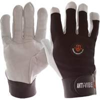 Gants antivibrations Air Glove, Taille Moyen, Paume Cuir perl&eacute; Sidevic Inc.
