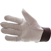Gants antivibrations Air Glove, Taille Moyen, Paume Cuir perl&eacute; Sidevic Inc.
